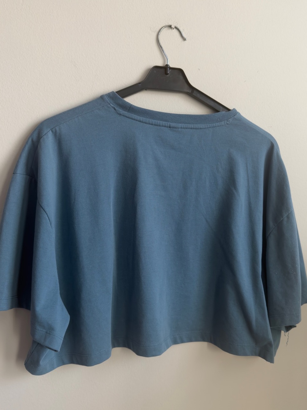 Oner Active Raised Bar Cropped Tee - Blue - Picture 7 of 7
